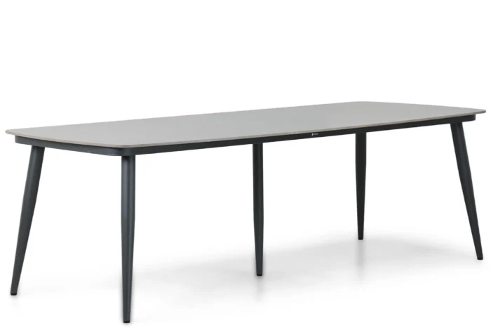 Coco Vienna dining tuintafel 240 x 100 cm - Grijs-antraciet
