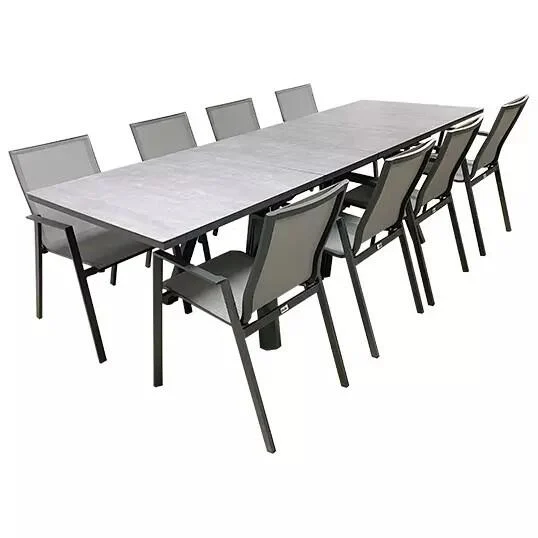 Trestino Goya Diningset 8 p. - grijs
