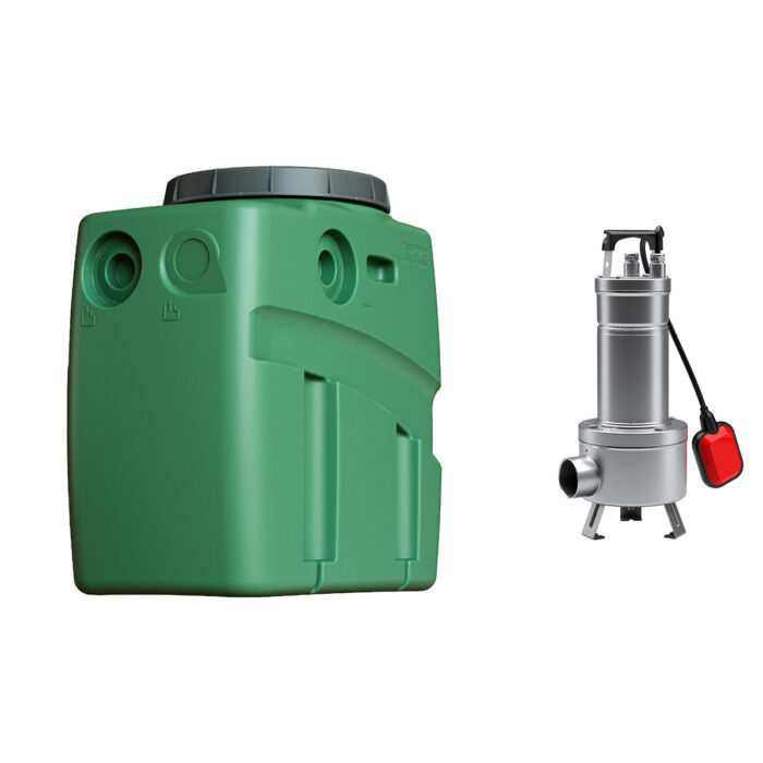 Dab Fekabox 110 + Feka VS 550 M-A – Groen/ zwart / RVS