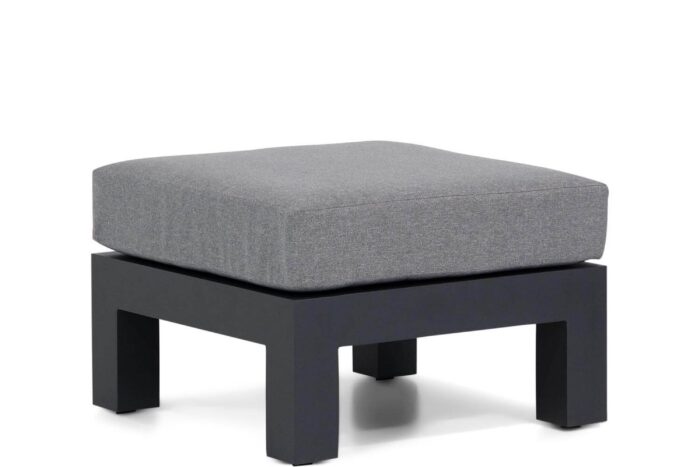 Santika Furniture Yovita lounge voetenbank – Grijs-antraciet