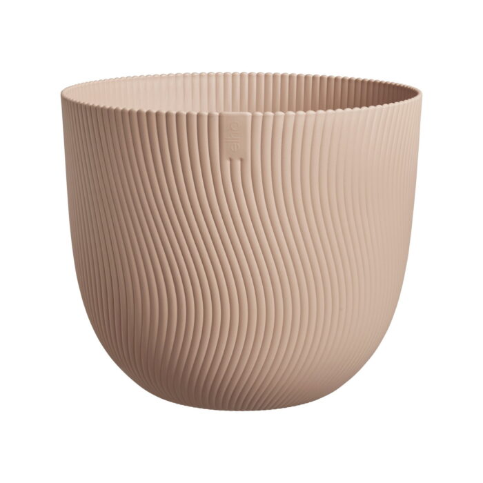 Elho Bloempot sereh rond d25 h21 cm koele klei bloempot – grijs
