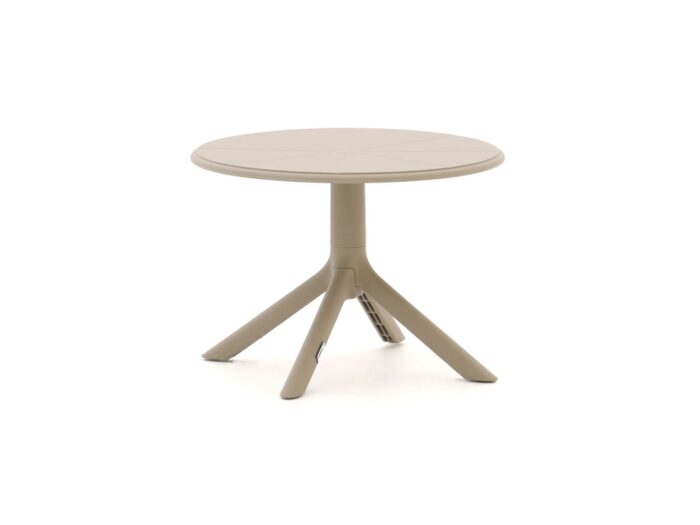 Forza Furniture Forza Rieti lounge tuintafel ø60cm (h:43,5cm) Laagste prijsgarantie! – Taupe