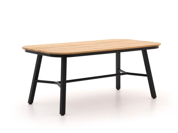Hartman tuinmeubelen Tubb dining tuintafel 185x100cm - Zwart
