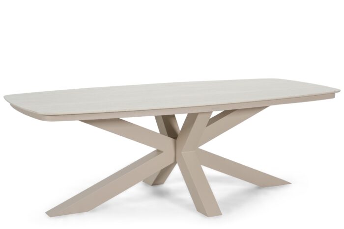 Lifestyle Garden Furniture Provence low dining tuintafel 220×100 cm – Zand/Beige