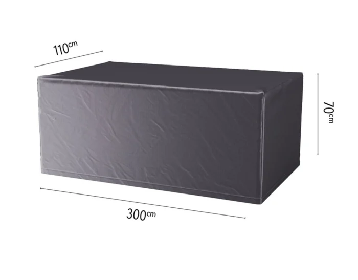 Aerocover Tuintafelhoes 300x110xH70 cm - grijs
