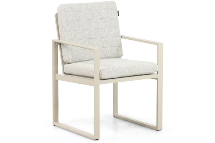 Lifestyle Garden Furniture Nuno dining tuinstoel – Taupe-naturel-bruin