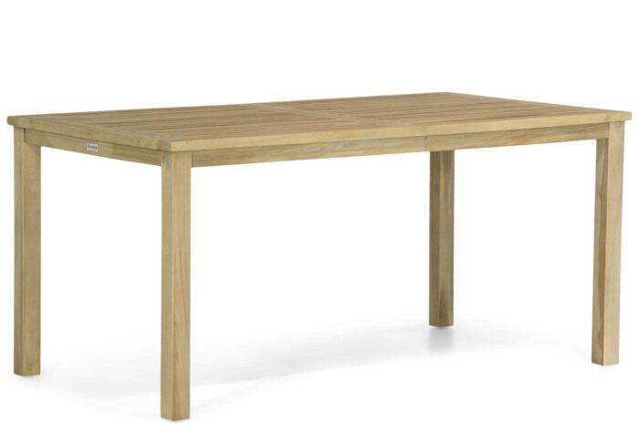 Garden Collections Weston dining tuintafel 160 x 90 cm – Old teak greywash