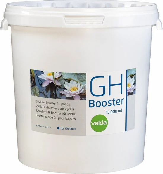 Velda Gh booster 15l voor 150.000 l emmer - Zie Foto