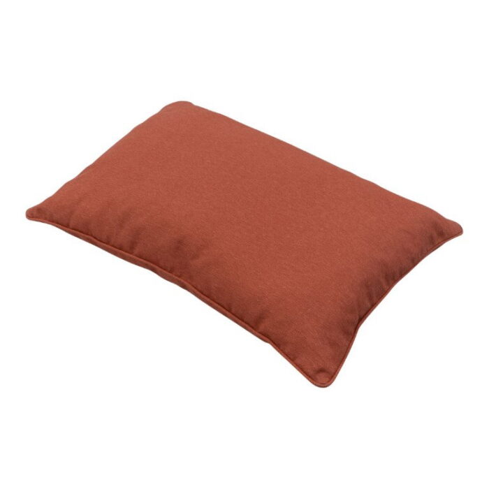 Madison Pillow 40 x 60 Piping Panama terra – bruin;oranje;rood