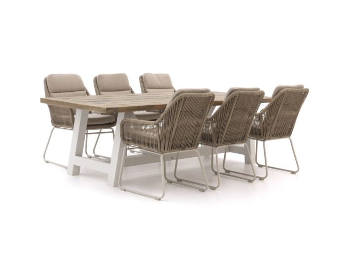 Intenso Furniture Intenso Isorella/Bresimo 260cm dining tuinset 7-delig Laagste prijsgarantie! – Bruin
