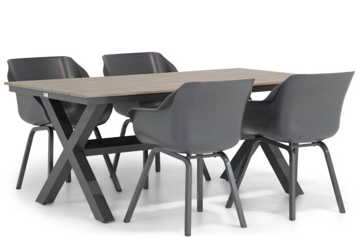 Hartman Sophie element/Forest 180 cm dining tuinset 5-delig – Grijs-antraciet