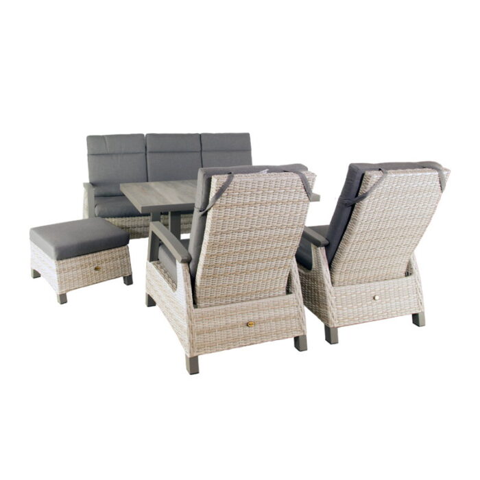 Oosterik home Loungeset New Haven Sunrise Beige – naturel