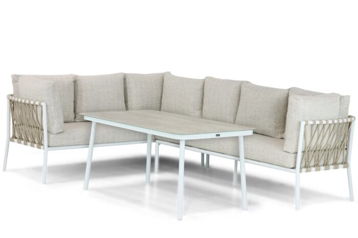 Lifestyle Garden Furniture Cordani dining loungeset 3-delig – Wit