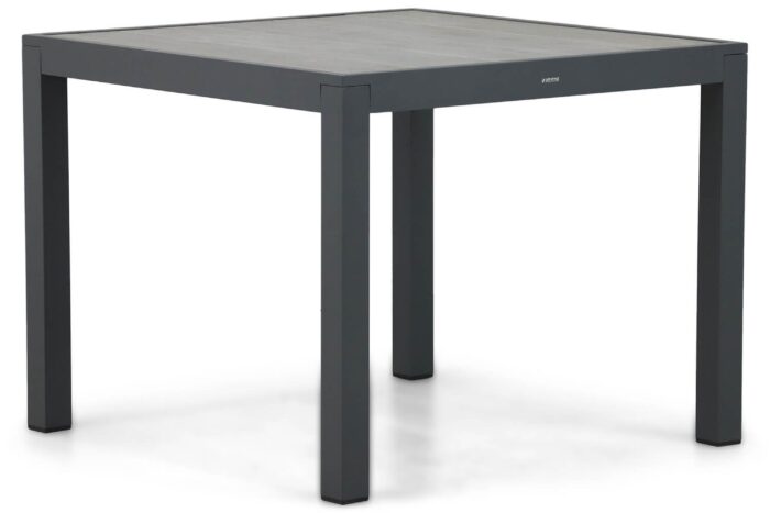 Lifestyle Garden Furniture Residence dining tuintafel 95 x 95 cm – Grijs-antraciet