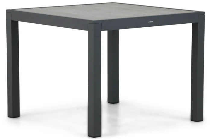 Lifestyle Garden Furniture Residence dining tuintafel 95 x 95 cm - Grijs-antraciet