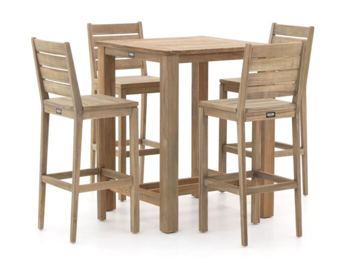 ROUGH Furniture ROUGH-S/ROUGH-X 80cm barset 5-delig Laagste prijsgarantie! – Bruin