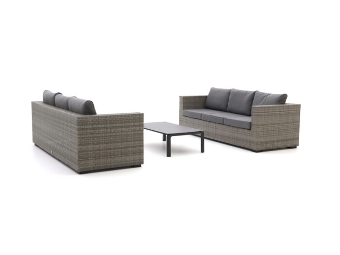 Forza Furniture Forza Giotto/Ciane bank loungeset 3-delig Laagste prijsgarantie! – Grijs