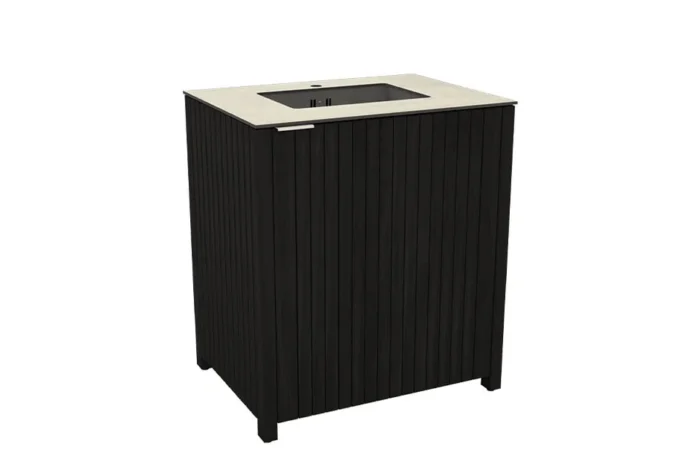 Passion Grills | Buitenkeuken Onderdeel | Leon Buitenkeukenkast met Wasbak | 80 x 59,5 cm