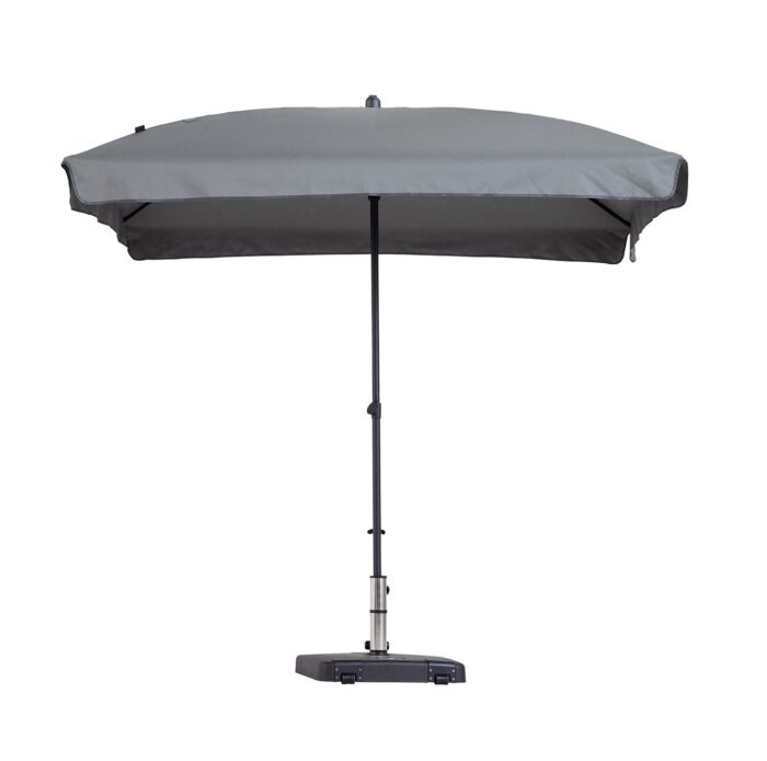 Madison Patmos stokparasol 210x140cm | Light Grey – Lichtgrijs