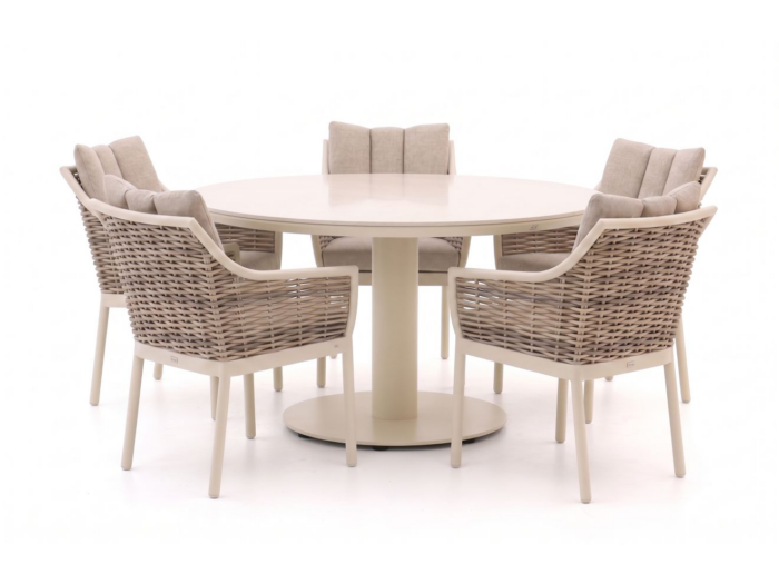 Tierra Outdoor Liv/Elegante 219cm dining tuinset 7-delig stapelbaar