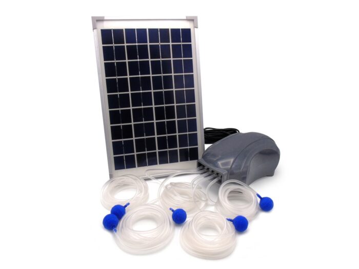 Ubbink Luchtpomp air solar 600 outdoor – grijs