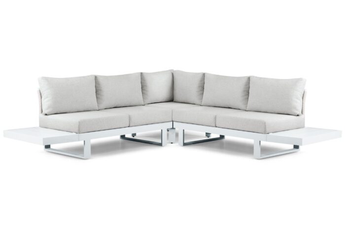 Lifestyle Garden Furniture Lorenzo hoek loungeset 5-delig – Wit