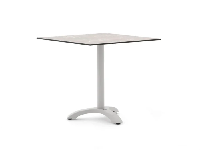 Bellagio tuinmeubelen Lisio tuintafel 80x80x73cm - Wit
