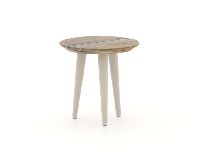 ROUGH Furniture ROUGH-K bijzet tuintafel ø 40cm Laagste prijsgarantie! – Taupe