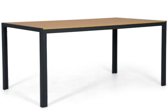 Lifestyle Garden Furniture Creta dining tuintafel 160×90 cm – Grijs-antraciet