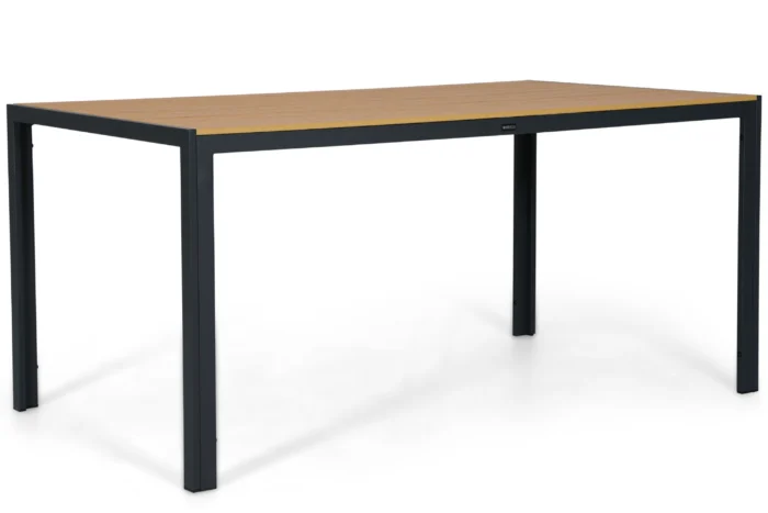 Lifestyle Garden Furniture Creta dining tuintafel 160x90 cm - Grijs-antraciet