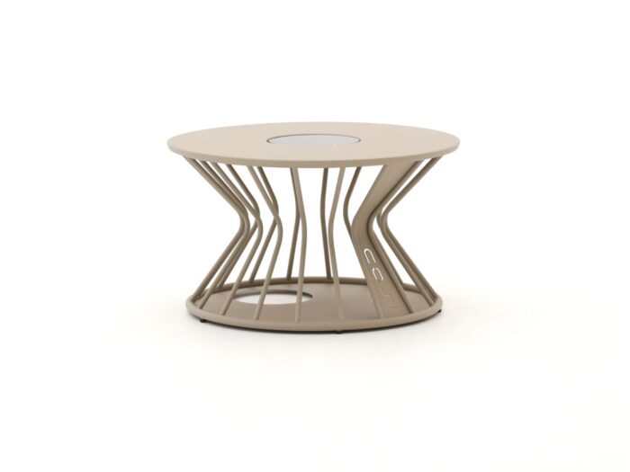 Cosilumia bijzet tuintafel ø70cm (h:41cm) – Taupe