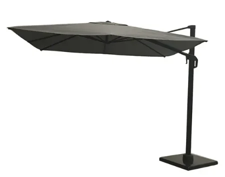 Platinum Zweefparasol Coolfit Plus 3,0x3,0 m antraciet - grijs