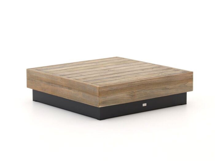 Bellagio tuinmeubelen Bellagio Pilago lounge tuintafel 91x91x27cm Laagste prijsgarantie! – Zwart