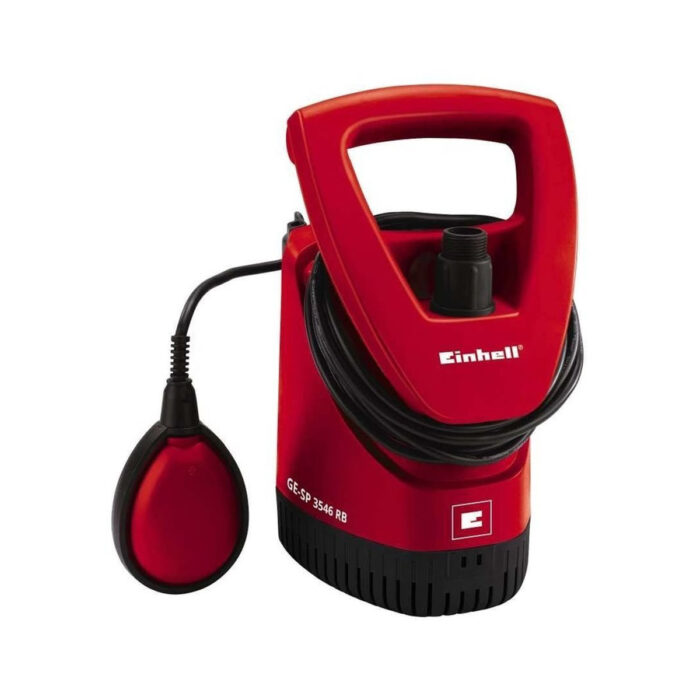 Einhell GE-SP 3546 RB Regentonpomp – Rood / zwart / RVS