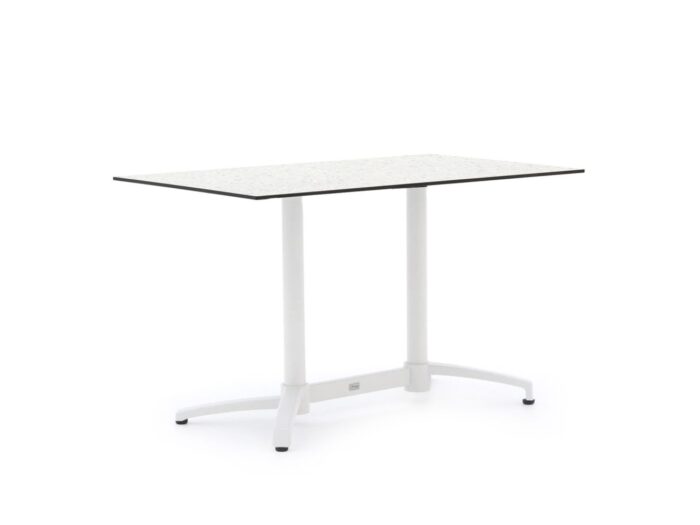 Bellagio tuinmeubelen Bellagio Canzo klaptafel 140x80x73cm Laagste prijsgarantie! – Wit