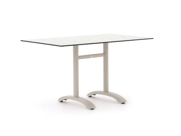 Bellagio tuinmeubelen Lisio tuintafel 140x80x73cm - Taupe