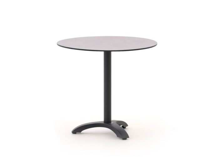 Bellagio tuinmeubelen Bellagio Lisio tuintafel ø80cm (h:73cm) Laagste prijsgarantie! – Grijs