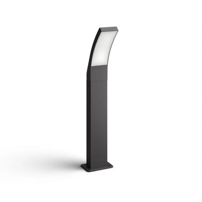 Philips Splay Pedestal Anthracite 12W 27K HV verlichting - grijs;zwart