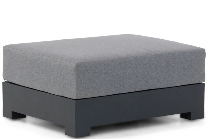 Santika Furniture Phantom loungetafel met kussen - Grijs-antraciet
