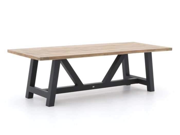Bellagio tuinmeubelen Bellagio Bresimo dining tuintafel 260x100cm Laagste prijsgarantie! – Grijs