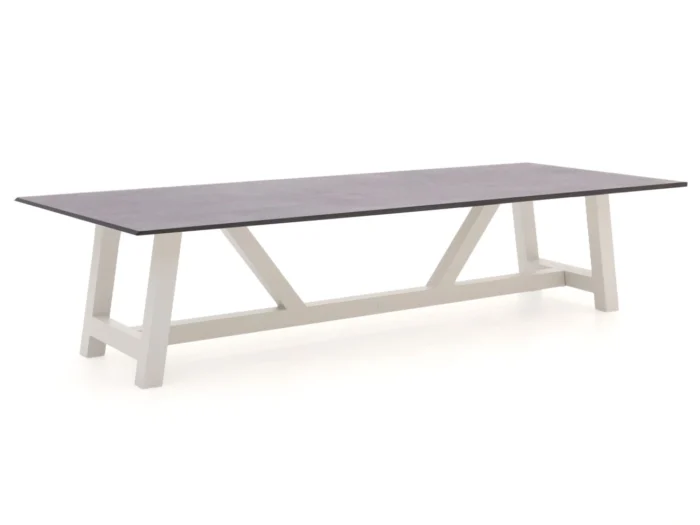 Bellagio tuinmeubelen Bresimo dining tuintafel 317x100cm - Grijs