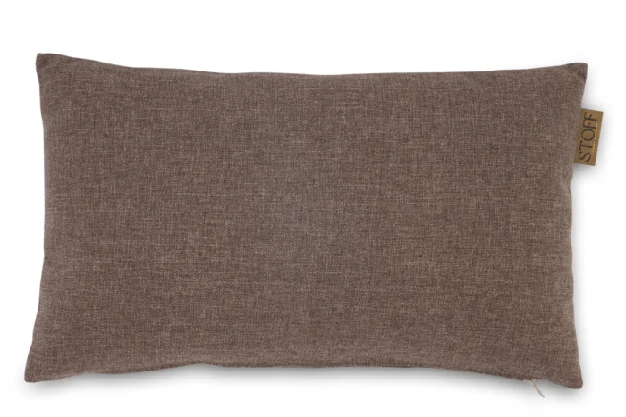 Stoff Stone Pebble sierkussen 50 x 30 cm - Taupe-naturel-bruin