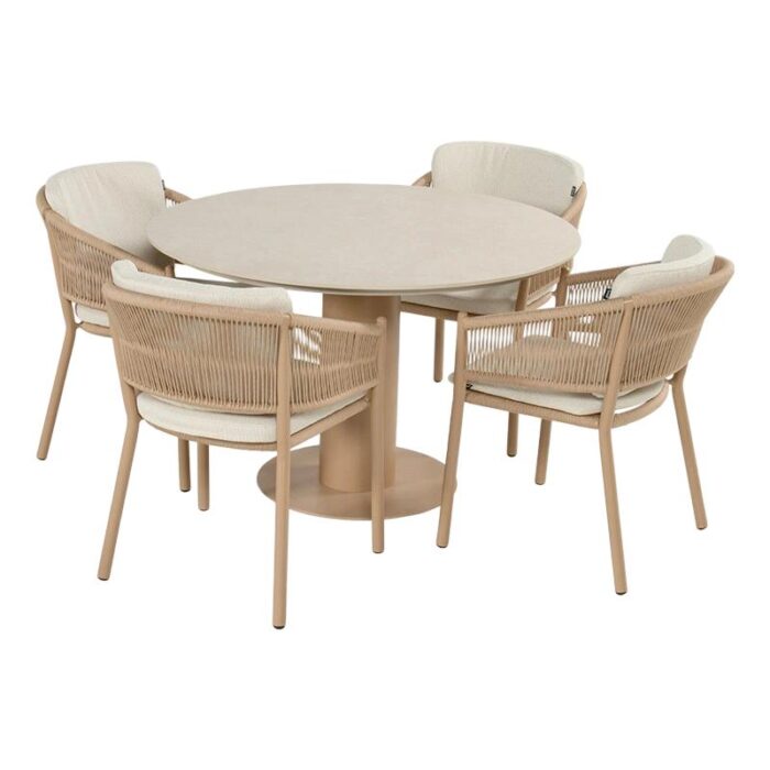 Hartman Altea Girona Diningset Cappucino