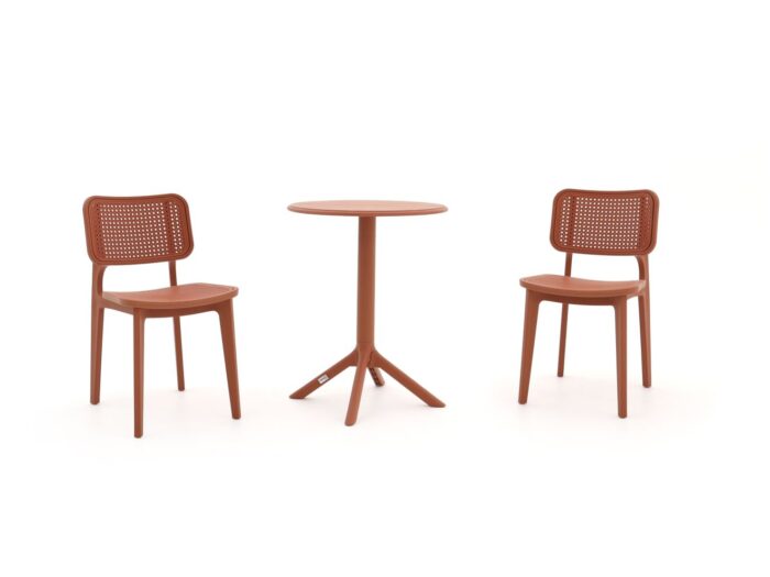 Forza Furniture Forza Xitta/Rieti ø60cm balkonset 3-delig Laagste prijsgarantie!