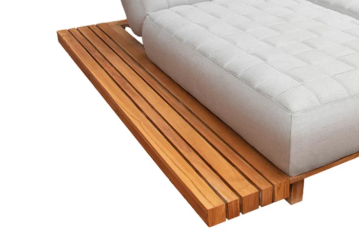 Fonteyn | Bijzettafel Groot 204 x 30 x 14 cm | Teak