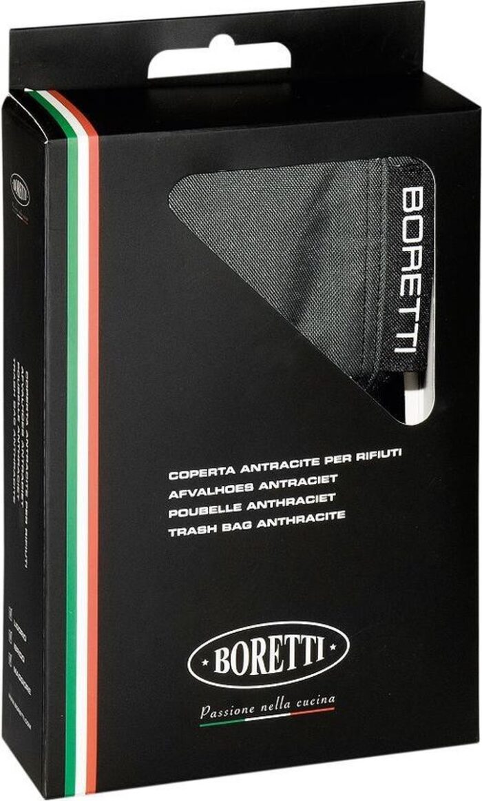 Boretti Afvalhoes antraciet BBQ – zwart