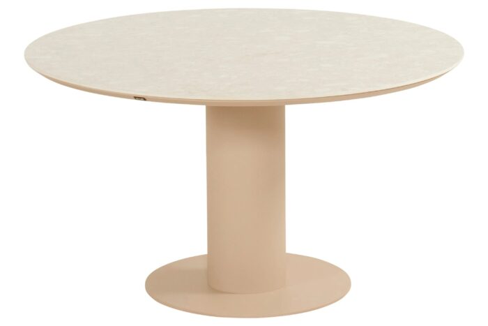 Hartman Zaragoza dining tuintafel 120 cm – Taupe-naturel-bruin