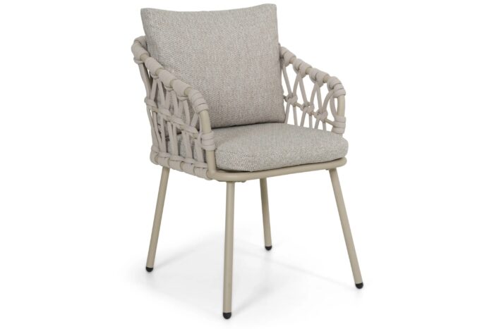 Coco Oliva dining tuinstoel – Zand/Beige