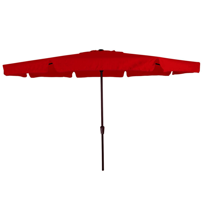 Madison Rhodos stokparasol Ø350cm | rood