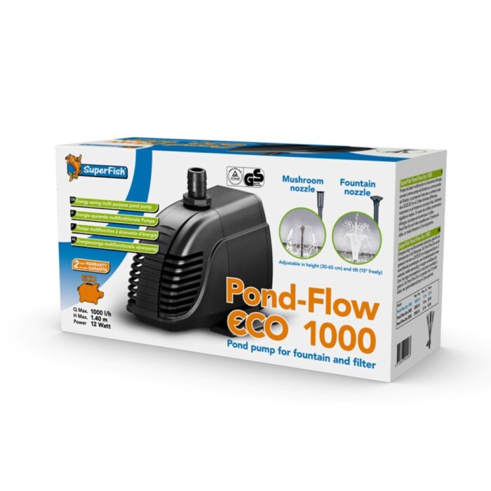 Superfish Pond Flow Eco 1000 vijver